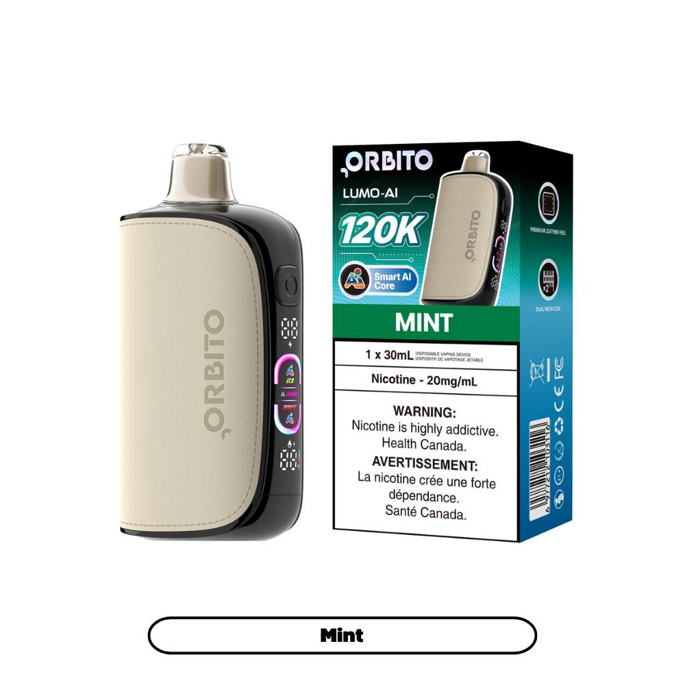 Orbito Lumo AI 120K Disposable Vape_Mint